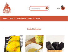 Tablet Screenshot of firebudbrands.com
